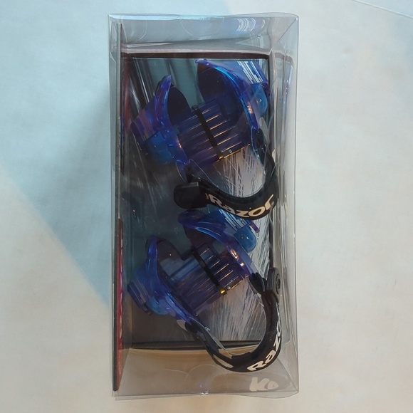 NWT Razor Jetts DLX Heel Wheels Blue - Picture 13 of 13